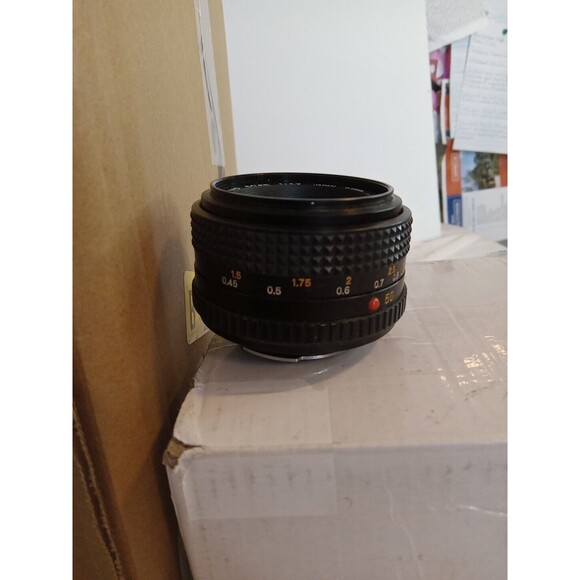 Minolta MD Camera Lens 50mm F/1.2 Manual Focus - Picture 2 of 4